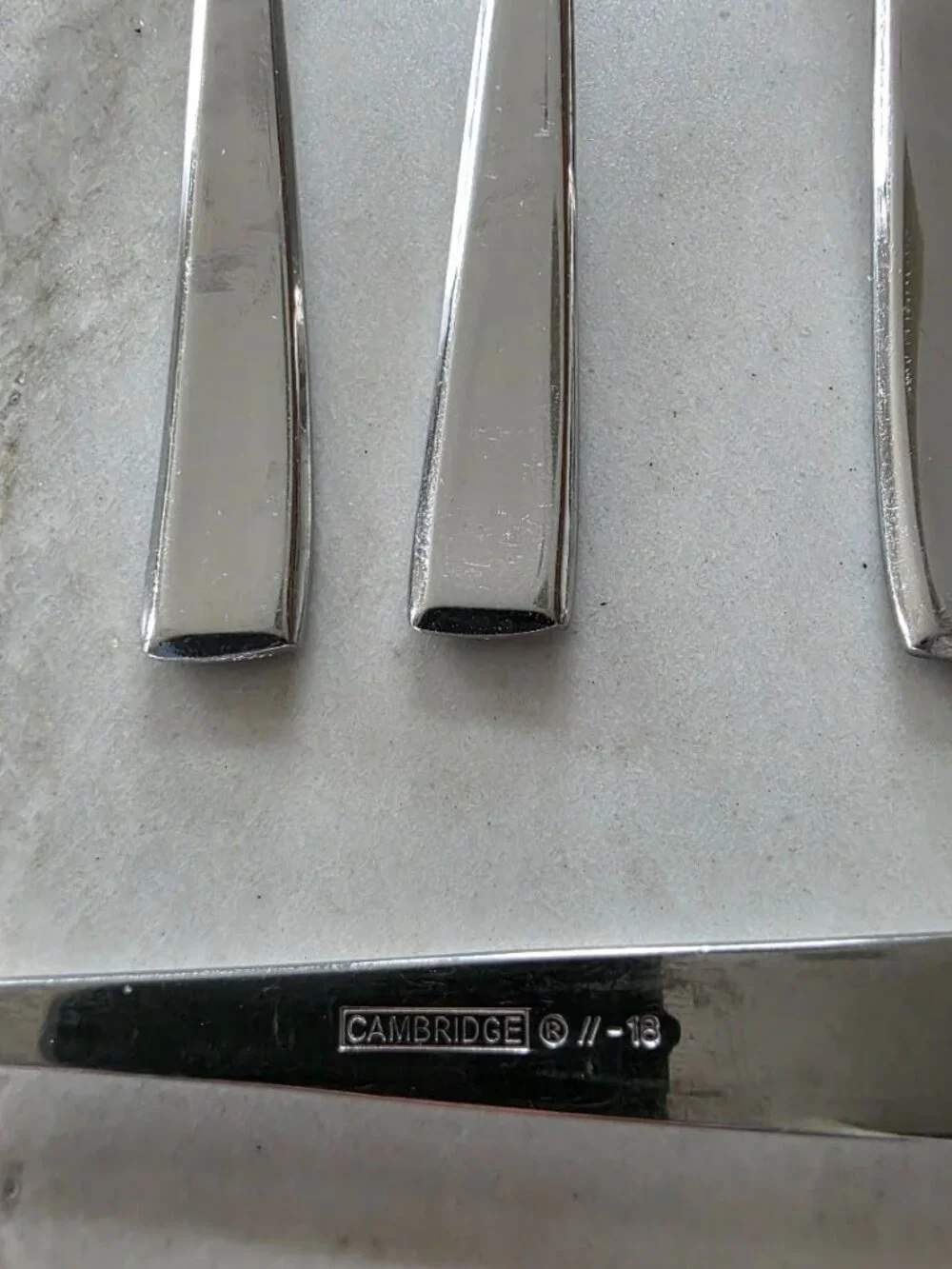 Set of Stainless Steel Forks